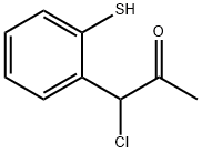 1-Chloro-1-(2-mercaptophenyl)propan-2-one 结构式