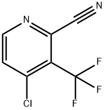 4-氯-3-(三氟甲基)-2-吡啶腈 结构式