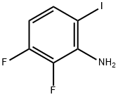 2,3-二氟-6-碘苯胺 结构式