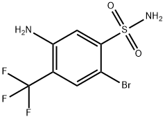 5-Amino-2-bromo-4-(trifluoromethyl)benzenesulfonamide