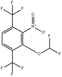 1,4-Bis(trifluoromethyl)-2-(difluoromethoxy)-3-nitrobenzene