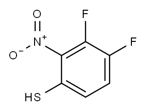 3,4-Difluoro-2-nitrothiophenol 结构式