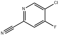 5-氯 -4-氟-2-氰基吡啶 结构式