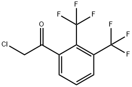 Ethanone, 1-[2,3-bis(trifluoromethyl)phenyl]-2-chloro- 结构式