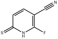 2-氟-6-硫代-1,6-二氢吡啶-3-腈 结构式
