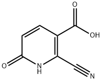 2-氰基-6-氧代-1,6-二氢吡啶-3-羧酸 结构式