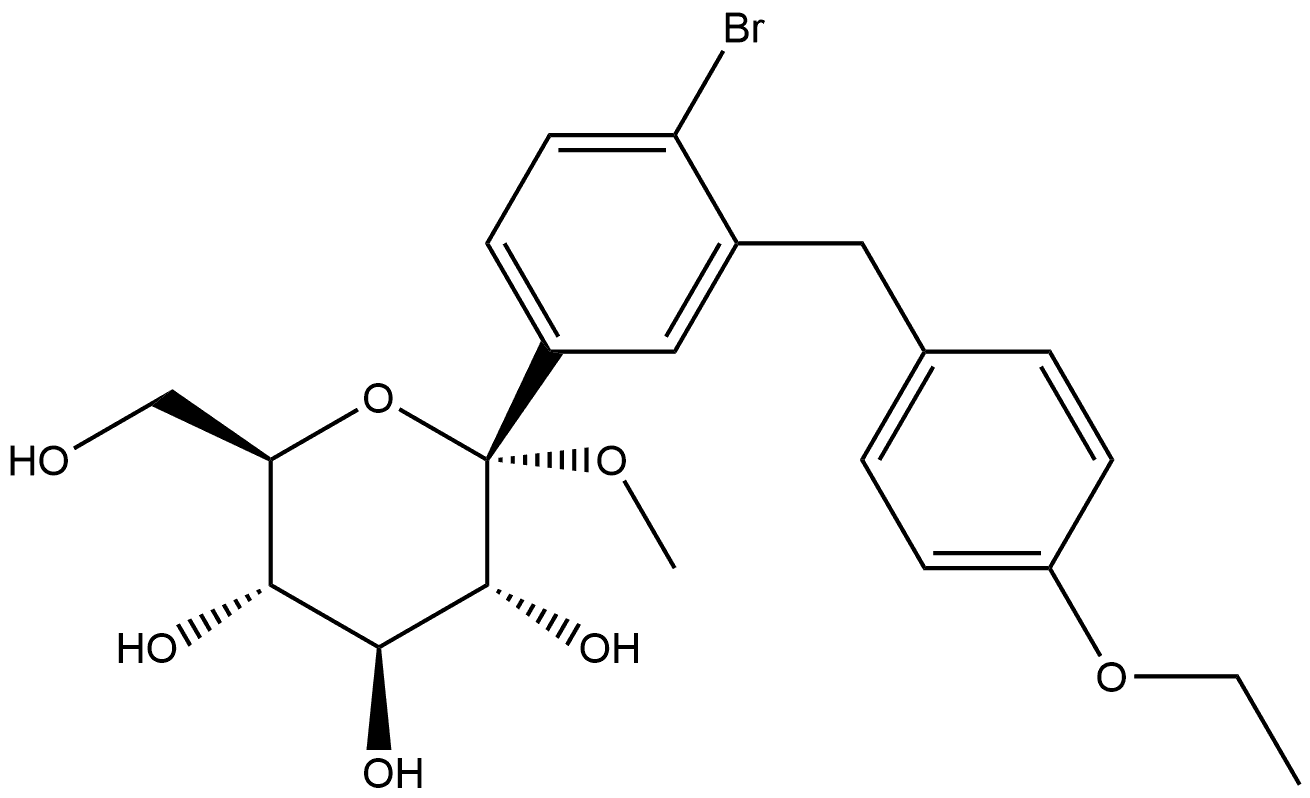 达格列净杂质176 结构式