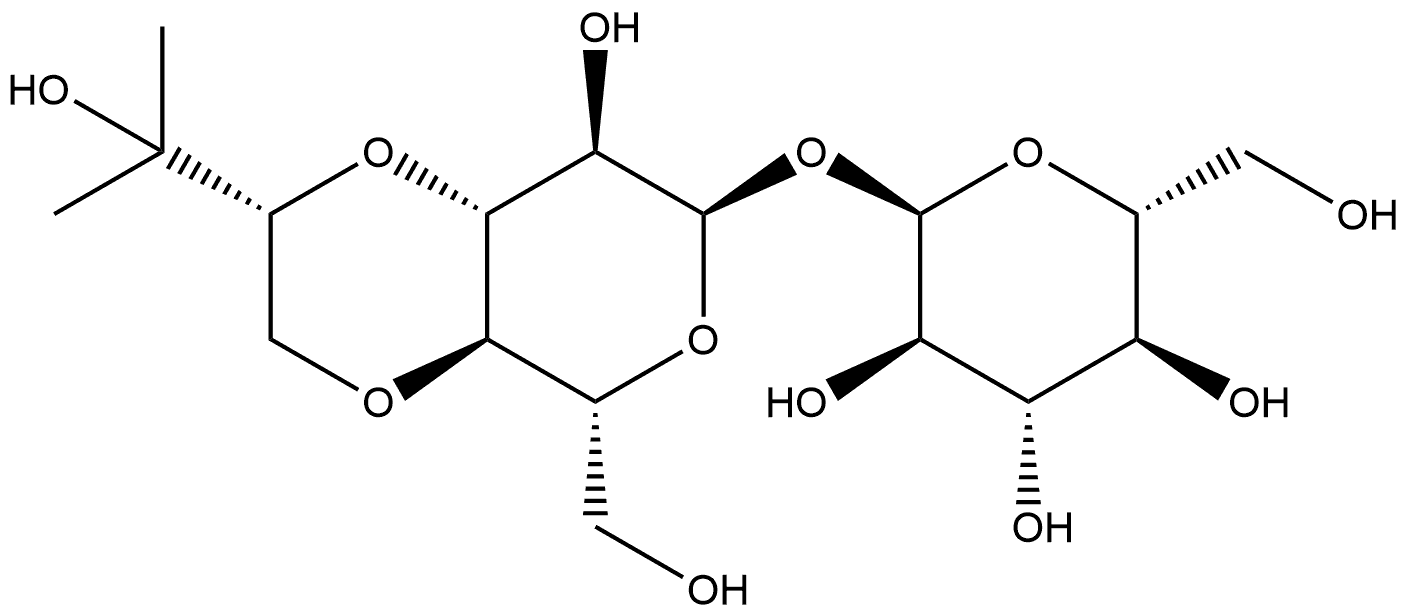 化合物 LENTZTREHALOSE C 结构式