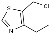 5-(氯甲基)-4-乙基噻唑 结构式