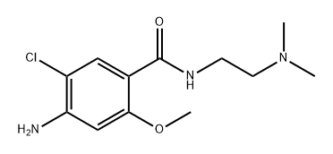 甲氧氯普胺杂质33 结构式