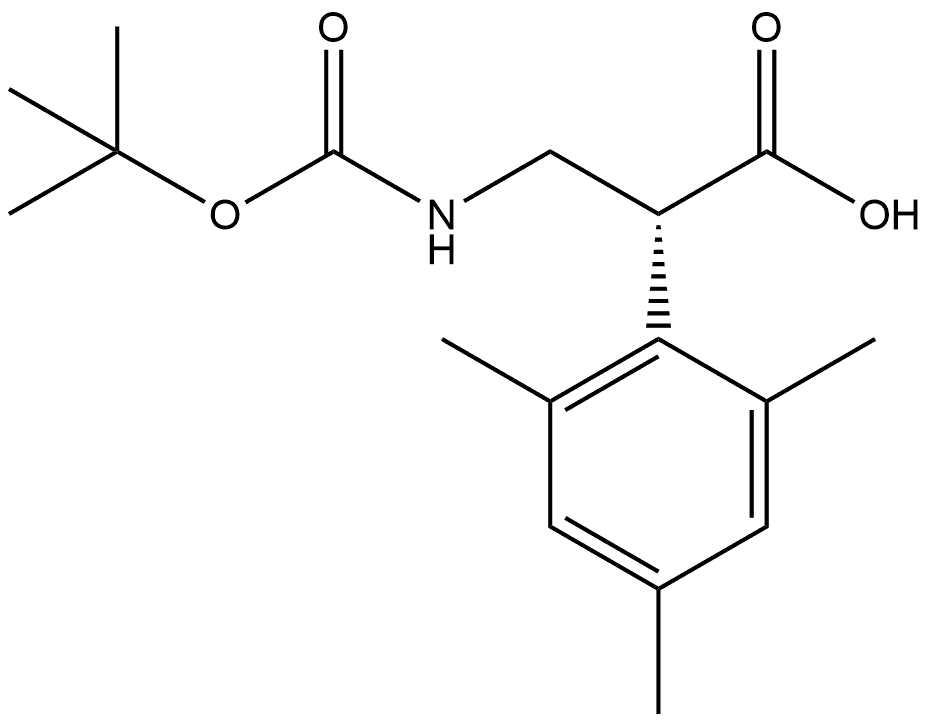(R)-3-((叔丁氧基羰基)氨基)-2-异亚丙基丙酸 结构式