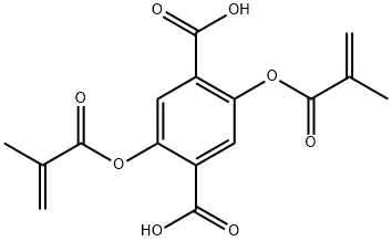 2,5-BIS(METHACRYLOYLOXY)TEREPHTHALIC ACID 结构式