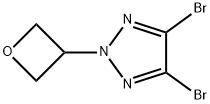 2H-1,2,3-Triazole, 4,5-dibromo-2-(3-oxetanyl)- 结构式