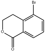 5-溴异苯并二氢吡喃-1-酮 结构式