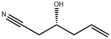 5-Hexenenitrile, 3-hydroxy-, (3R)- 结构式