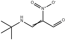 2-Propenal, 3-[(1,1-dimethylethyl)amino]-2-nitro- 结构式