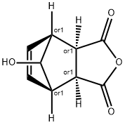 REL-(3AR,4S,7R,7AS)-3A,4,7,7A-四氢-8-羟基-4,7-甲醇异苯并呋喃-1,3-二酮 结构式