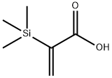 2-Propenoic acid, 2-(trimethylsilyl)- 结构式