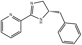 (S)-2-(5-苄基-4,5-二氢-1H-咪唑-2-基)吡啶 结构式