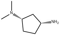 (1S,3R)-N1,N1-二甲基环戊烷-1,3-二胺 结构式