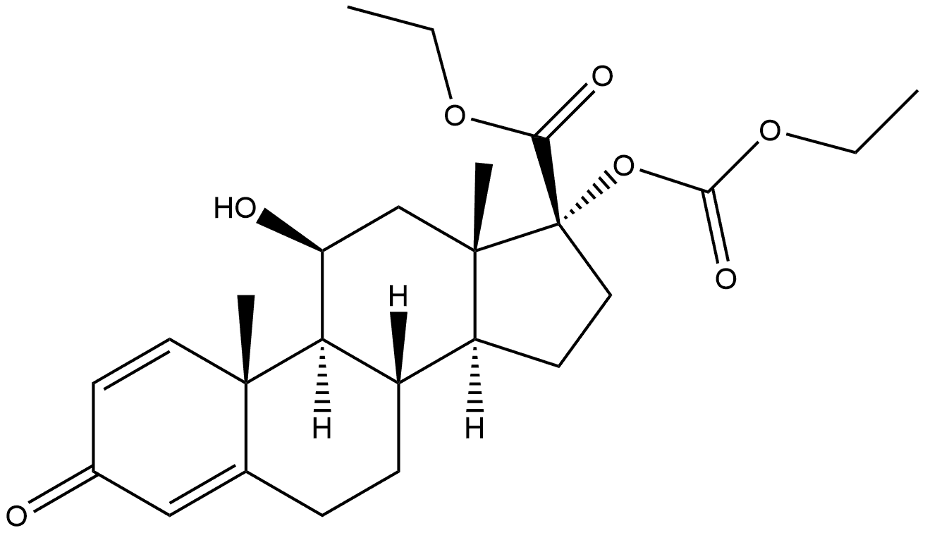 泼尼松龙杂质5 结构式