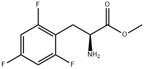 methyl 2-amino-3-(2,4,6-trifluorophenyl)propanoate 结构式