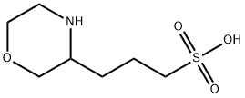 3-morpholinepropanesulfonic acid 结构式