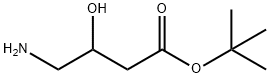 Butanoic acid, 4-amino-3-hydroxy-, 1,1-dimethylethyl ester 结构式