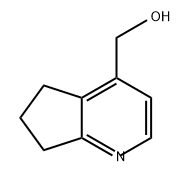 (6,7-二氢-5H-环戊二烯并[B]吡啶-4-基)甲醇 结构式