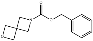 2-Oxa-6-azaspiro[3.3]heptane-6-carboxylic acid, phenylmethyl ester 结构式