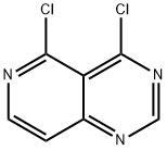 Pyrido[4,3-d]pyrimidine, 4,5-dichloro- 结构式
