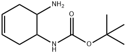(6-Amino-cyclohex-3-enyl)-carbamic acid tert-butyl ester 结构式