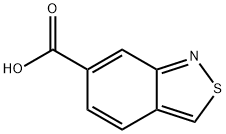 苯并[C]异噻唑-6-羧酸 结构式