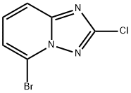 5-溴-2-氯-[1,2,4]三唑并[1,5-A]吡啶 结构式