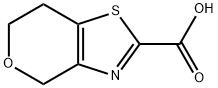 6,7-二氢-4H-吡喃并[3,4-D]噻唑-2-羧酸 结构式