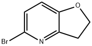 5-溴-2,3-二氢呋喃并[3,2-B]吡啶 结构式