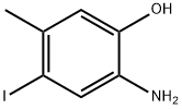 2-Amino-4-iodo-5-methylphenol 结构式