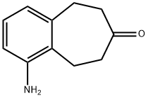 7H-Benzocyclohepten-7-one, 1-amino-5,6,8,9-tetrahydro- 结构式