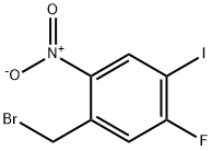 5-Fluoro-4-iodo-2-nitrobenzyl bromide 结构式