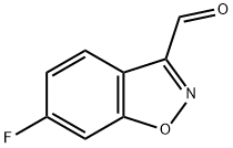 6-氟苯并[D]异恶唑-3-醛 结构式