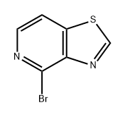 4-溴噻唑并[4,5-C]吡啶 结构式