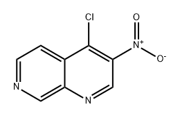 1,7-Naphthyridine, 4-chloro-3-nitro- 结构式