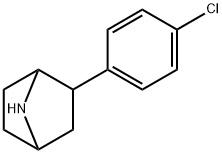 7-Azabicyclo[2.2.1]heptane, 2-(4-chlorophenyl)- 结构式