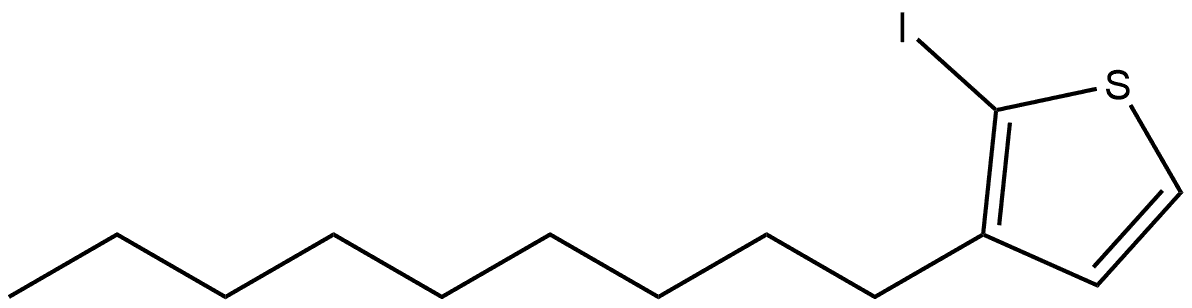 2-Iodo-3-nonylthiophene 结构式