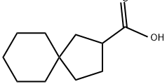 Spiro[4.5]decane-2-carboxylic acid 结构式