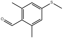 2,6-Dimethyl-4-(methylthio)benzaldehyde 结构式