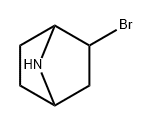 2-溴-7-氮杂双环[2.2.1]庚烷 结构式