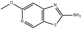 6-甲氧基噻唑并[5,4-C]吡啶-2-胺 结构式