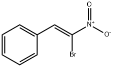 Benzene, [(1Z)-2-bromo-2-nitroethenyl]- 结构式