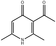 4(1H)-Pyridinone, 3-acetyl-2,6-dimethyl- 结构式